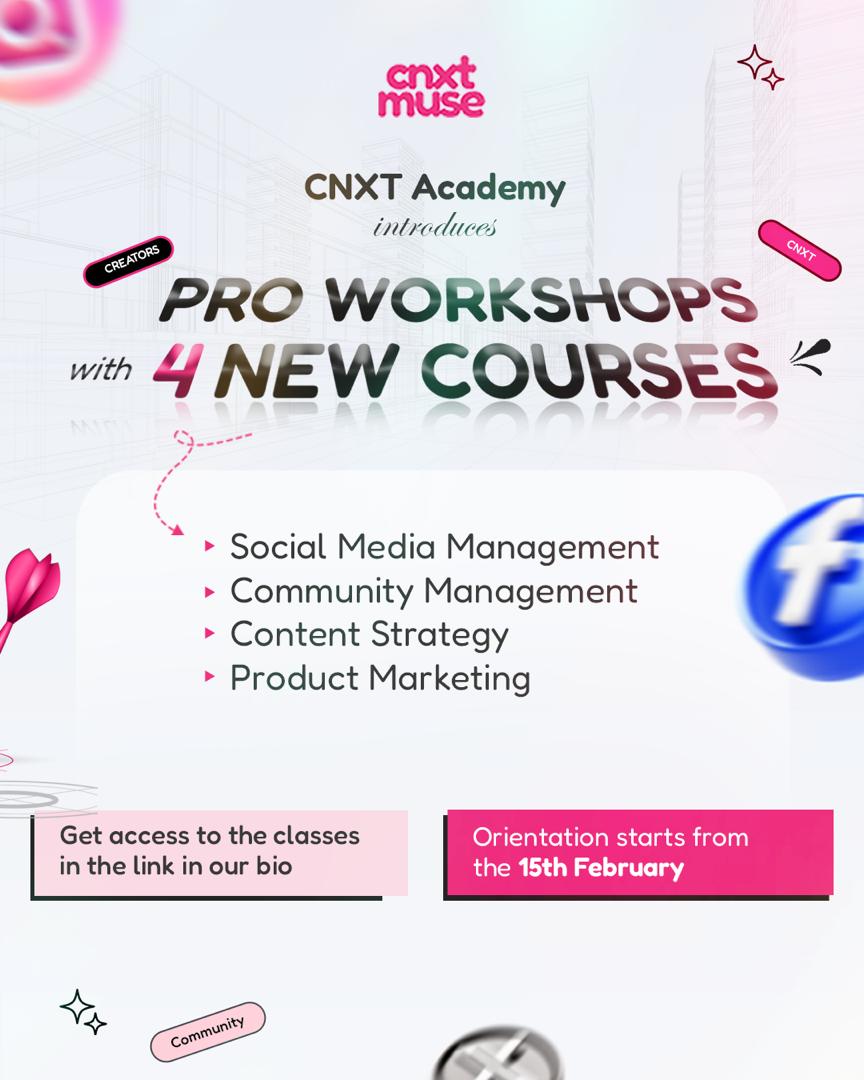 CNXT Pro Workshops